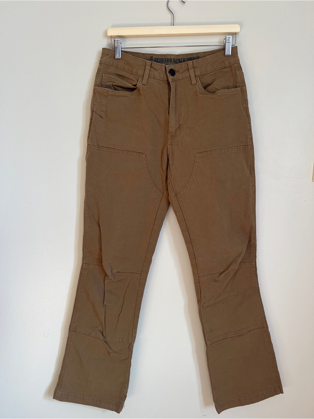 Redhead Ranch Boot cut Brown Canvas Pants